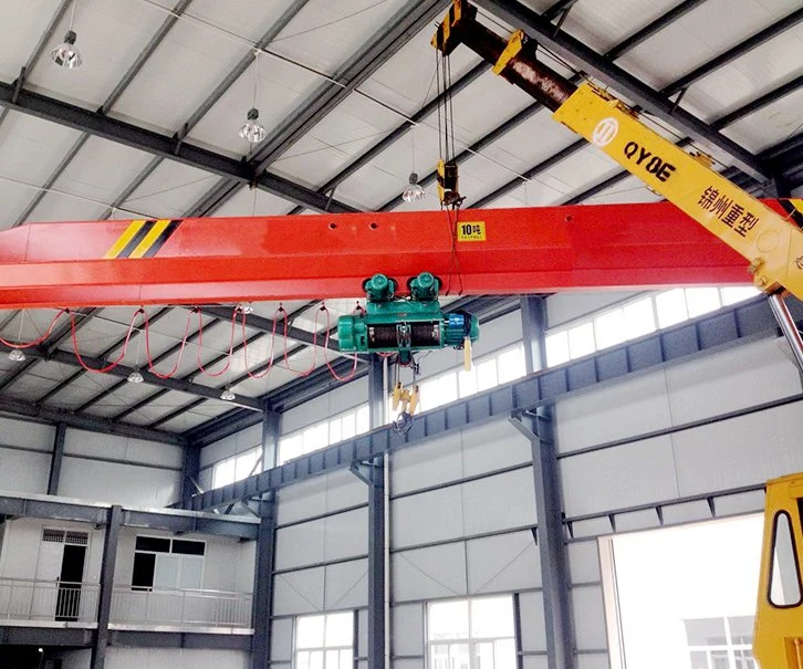 European Standard 3t 5t Electric Overhead Travelling Bridge Crane for Industrial Workshop