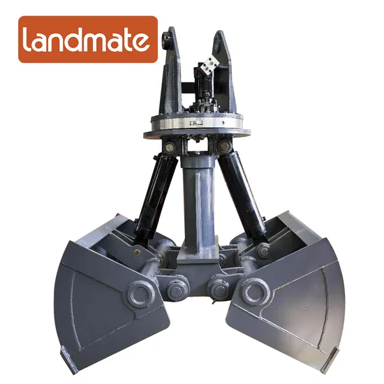 Benna mordente per escavatore, benna idraulica a guscio, benna per sabbia